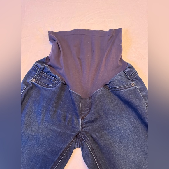 Indigo Blue Denim - Maternity Jeans